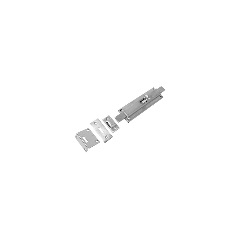 Jedo Imperial Universal Door Bolt - 150 x 40mm - Satin Chrome