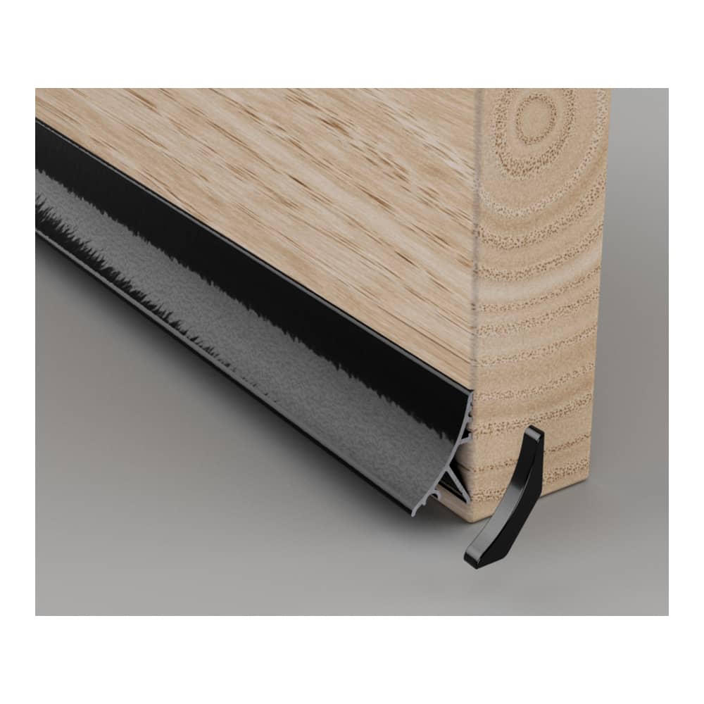 Stormguard ICD Rain Deflector - 914mm Length - Inward/Outward Opening Doors - Black