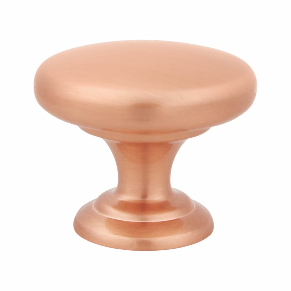 Crofts & Assinder Monmouth Round Cabinet Knob - 38mm Diameter - Brushed Copper