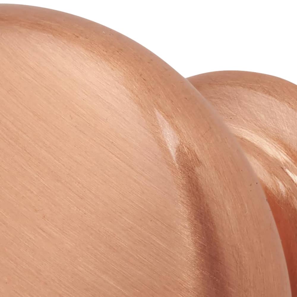 Crofts & Assinder Monmouth Round Cabinet Knob - 38mm Diameter - Brushed Copper
