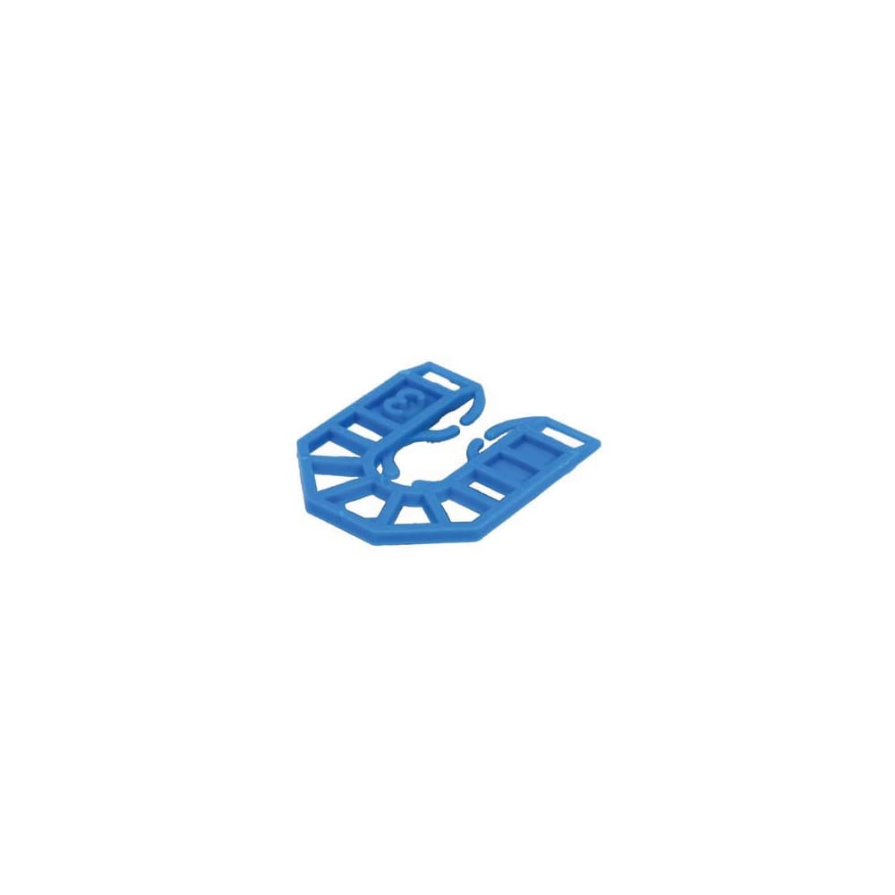 Broadfix Horseshoe Packer Shims - 55 x 43 x 3mm - Blue - Pack of 200