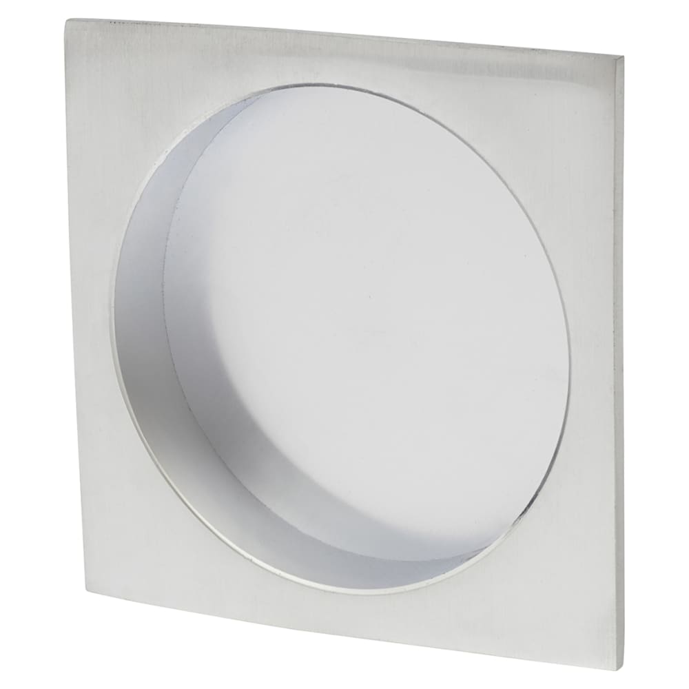 ECLISSE Essentials Square 3 Piece Fire Rated Flush Handle Set - Satin Chrome