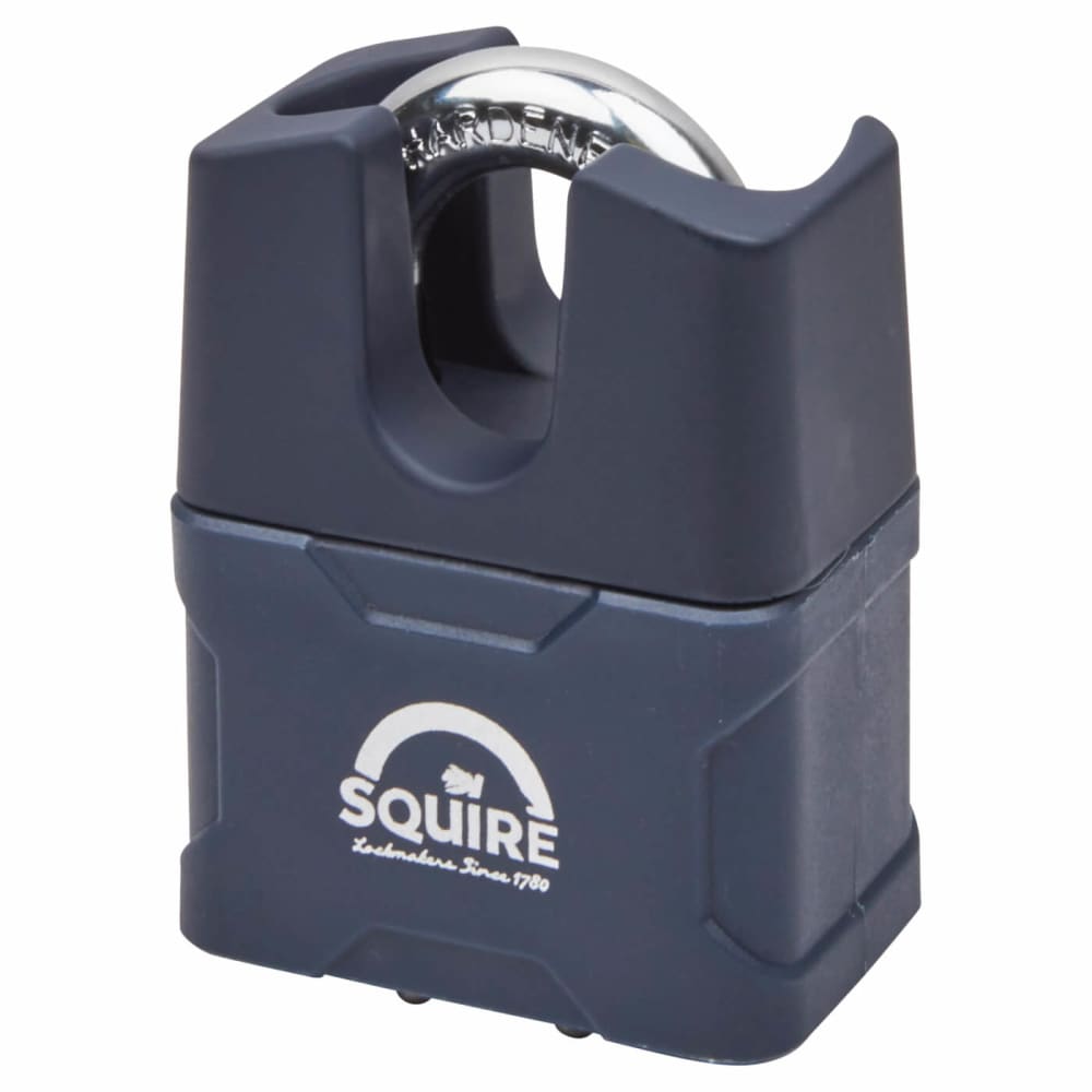 Squire Stronglock Laminated Steel Closed Shackle Padlock - 51mm Body - 6 x 16mm Shackle - Blue