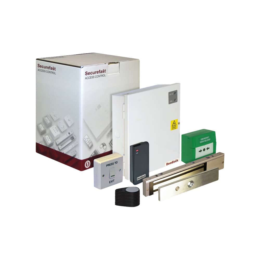 Deedlock Standalone Access Control Door Entry Kit with Proximity Reader and Electro Magnetic Lock