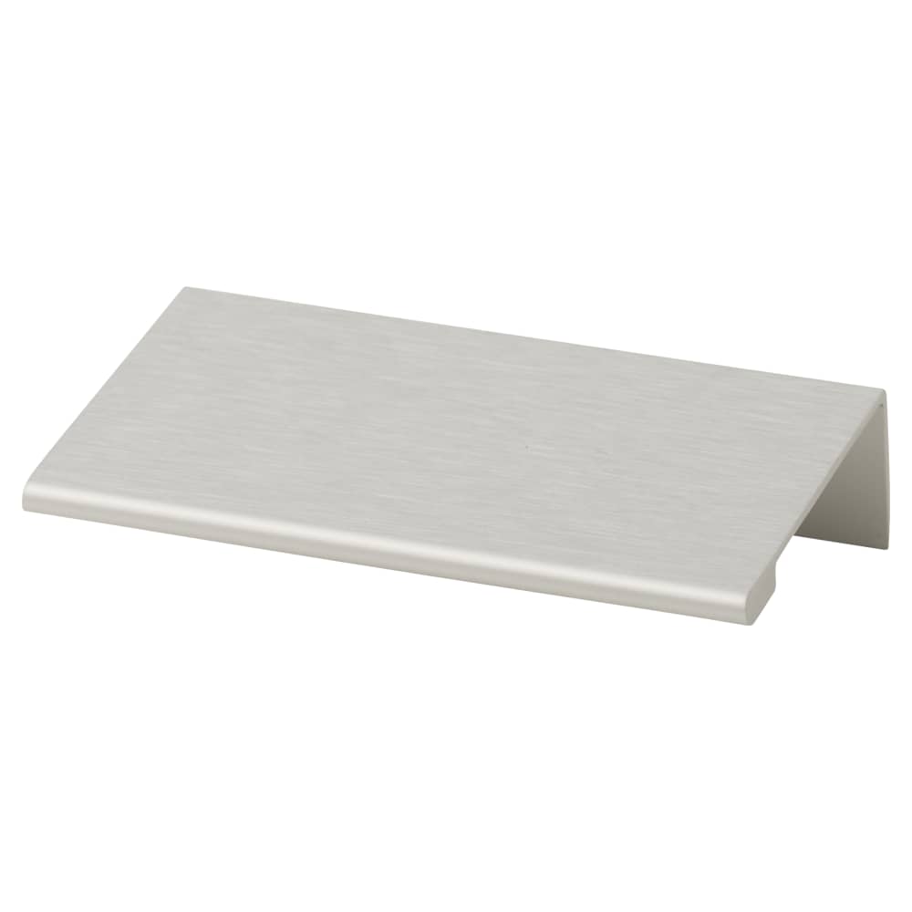 Touchpoint Vora Lipped Edge Cabinet Pull Handle - 32mm Centres - Brushed Aluminium