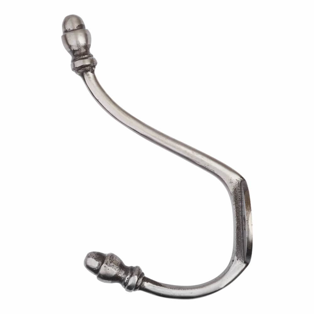 Olde Hat & Coat Hook 165 x 36mm Pewter IronmongeryDirect