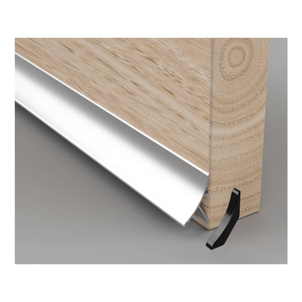 Stormguard ICD Rain Deflector - 914mm Length - Inward/Outward Opening Doors - Silver