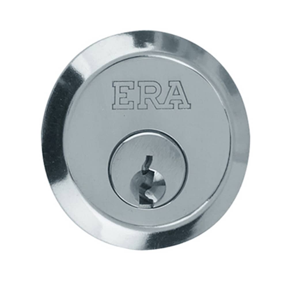 ERA 5 Pin Replacement Rim Cylinder - Polished Chrome - Keyed to Differ