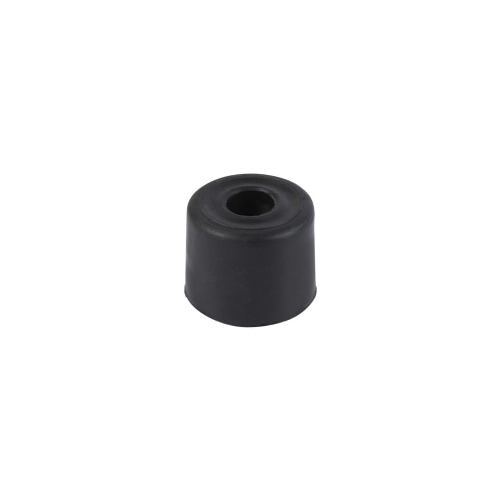 Touchpoint PVC Floor Door Stop - 21 x 28mm - Black - Pack of 10