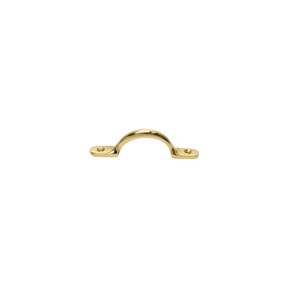 Altro Sash Pull Handle - 100mm Length - Polished Brass