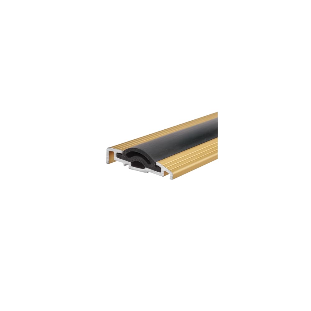 Sealmaster Cyclone Seal - 2100mm Length - TDG Threshold - Inward Opening Doors - Gold