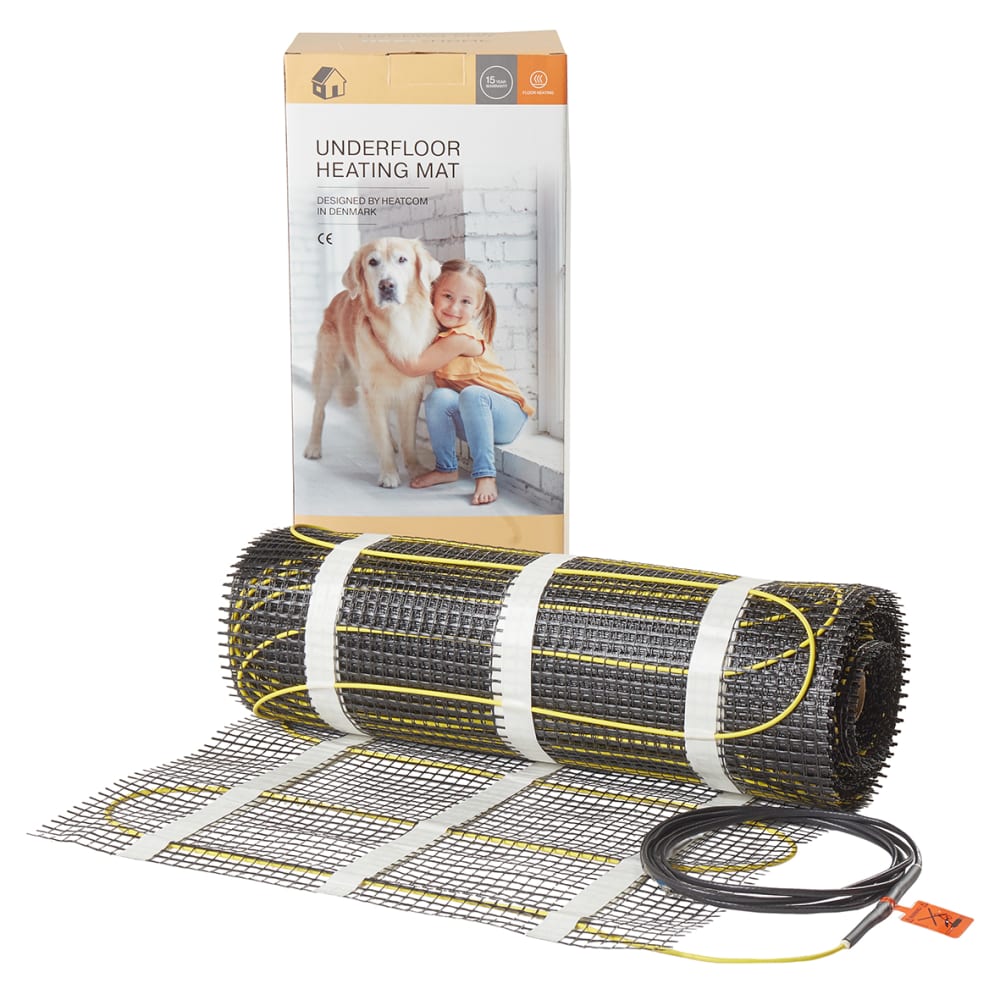 Heat My Home HMHMAT160W-8.0 160W Electric Underfloor Heating Mat - 8m²