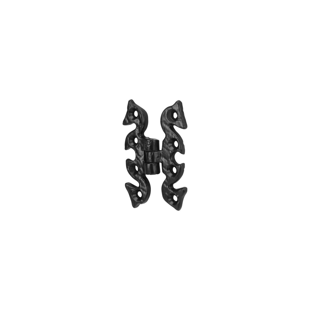 Olde Forge Antique Snake Cabinet Hinge - 69 x 51 x 3mm - Antique Black Iron