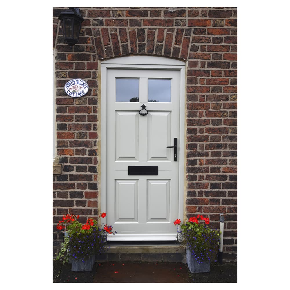 From The Anvil Avon uPVC Slimline Multipoint Door Handle - 92mm c/c - Black