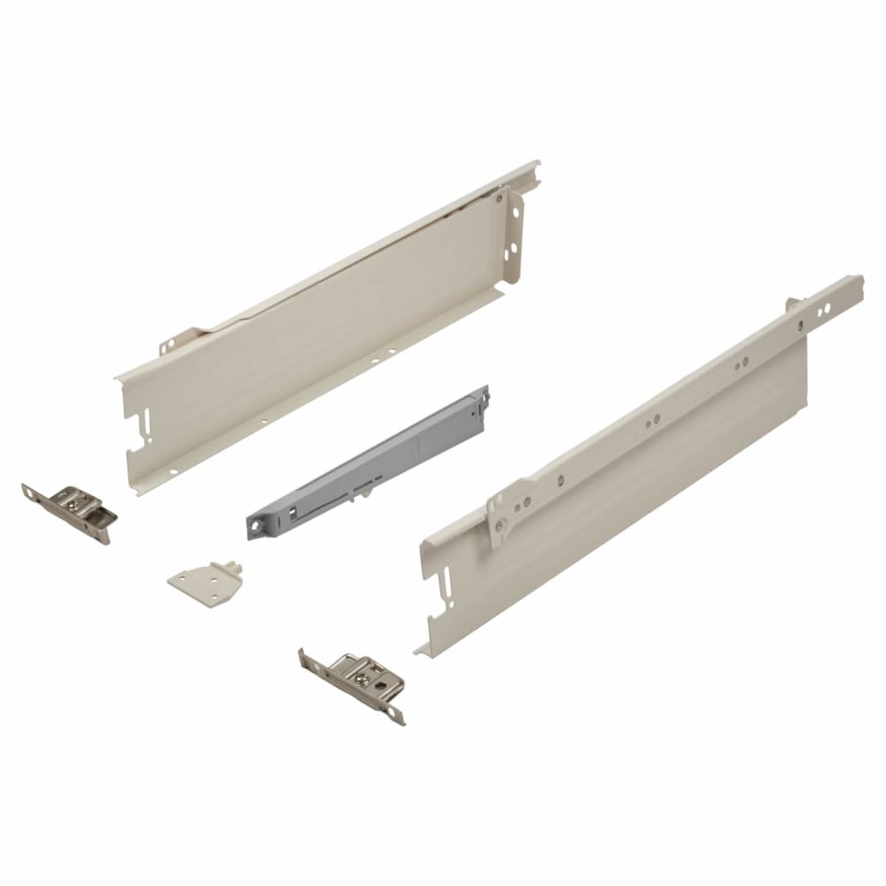 Blum METABOX BLUMOTION Soft Close Drawer Pack - Single Extension - (H) 86mm x (D) 450mm - 30kg 