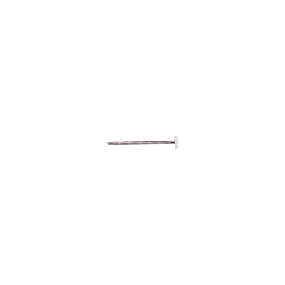 TIMCO Polymer Headed Pins - 30mm Length - White - Pack of 250