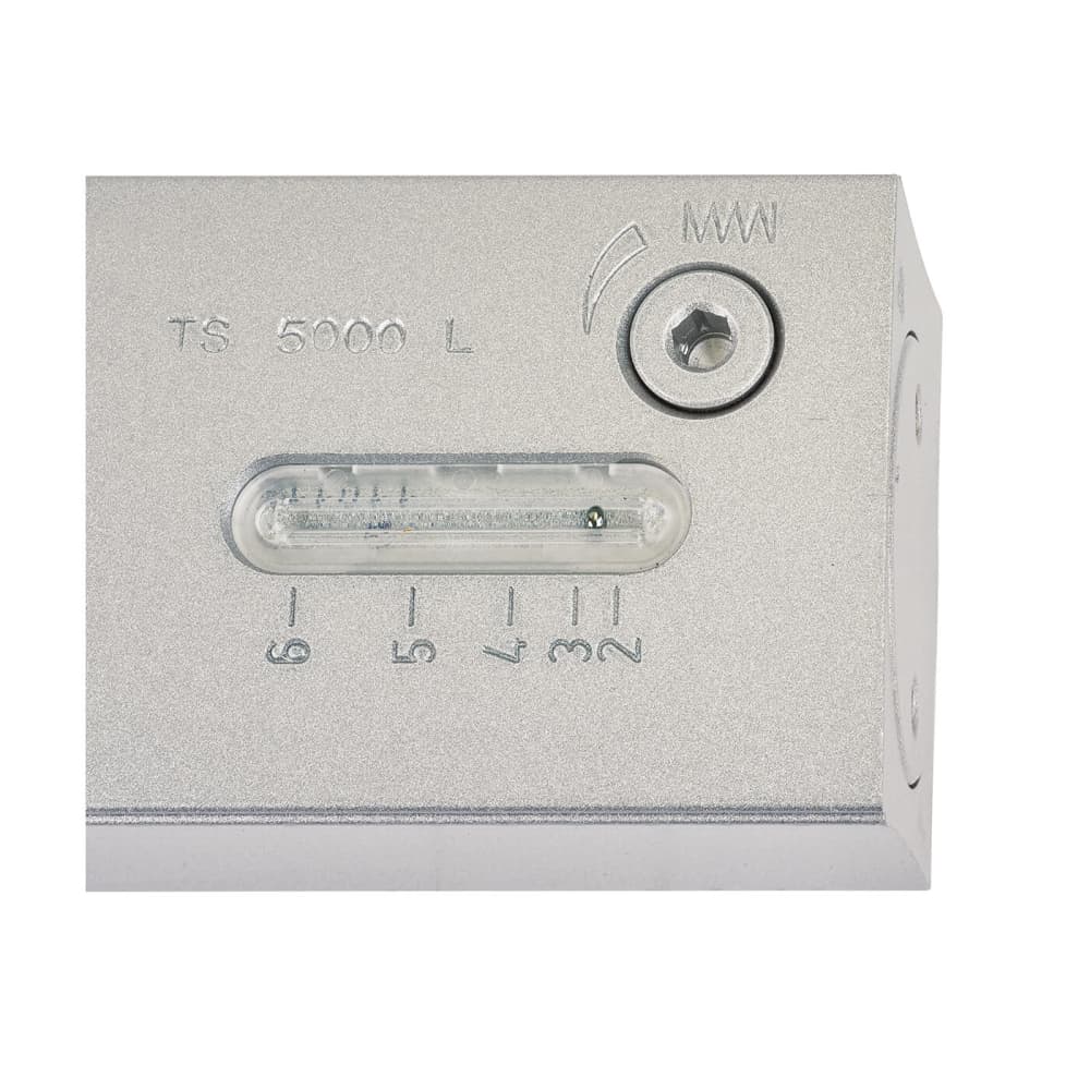 GEZE TS5000L Fire Door Closer - Power Size 2-6 - Push Side Mounting - Silver