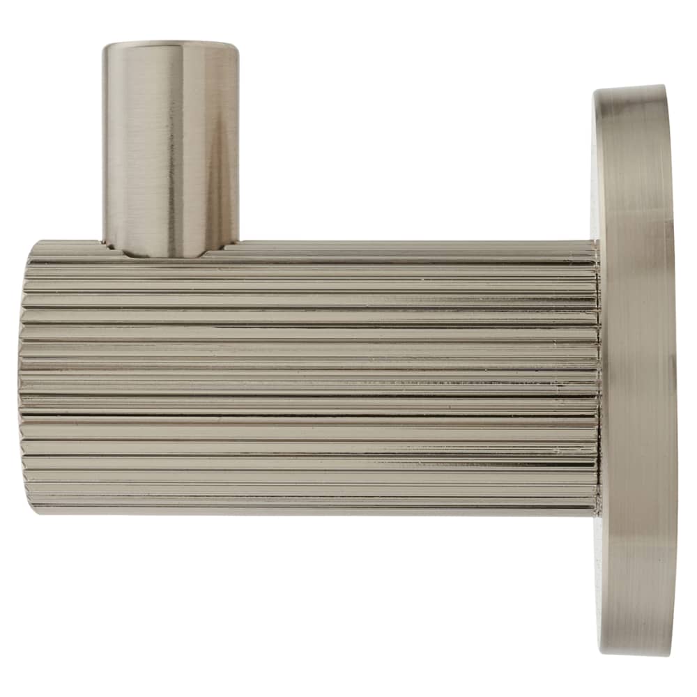 Altro Lines Single Coat Hook - 50 x 25mm - Satin Nickel ...