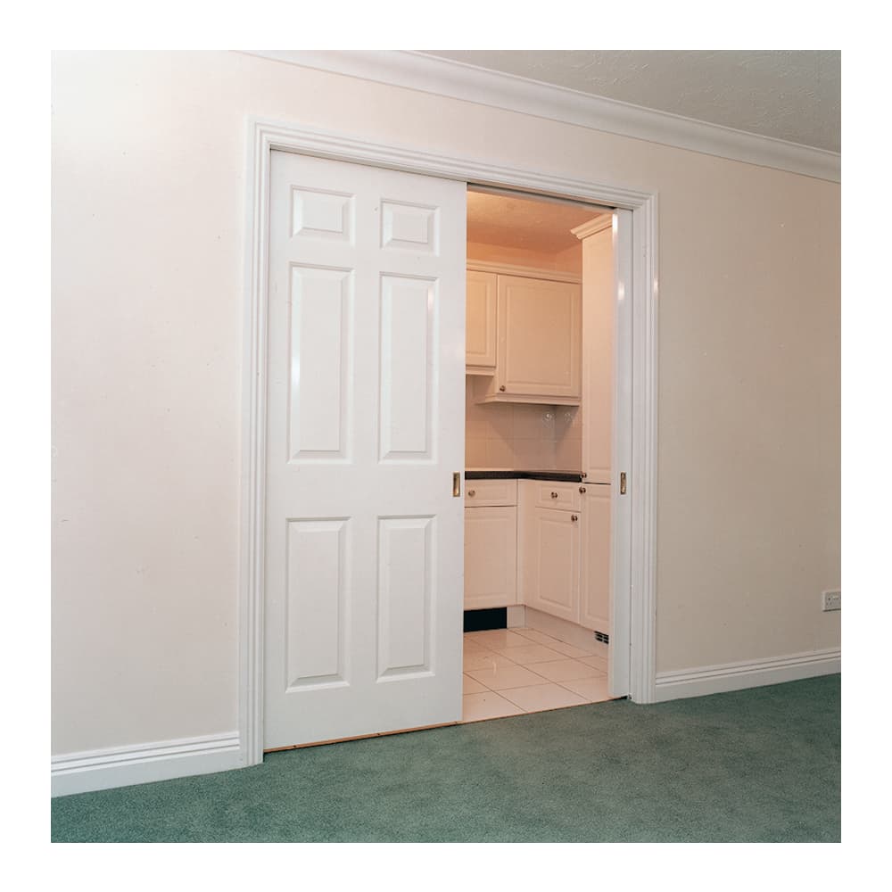 Barrier Pocket Double Door Kit 1 - 120mm Finished Wall Thickness - 915mm Maximum Door Width