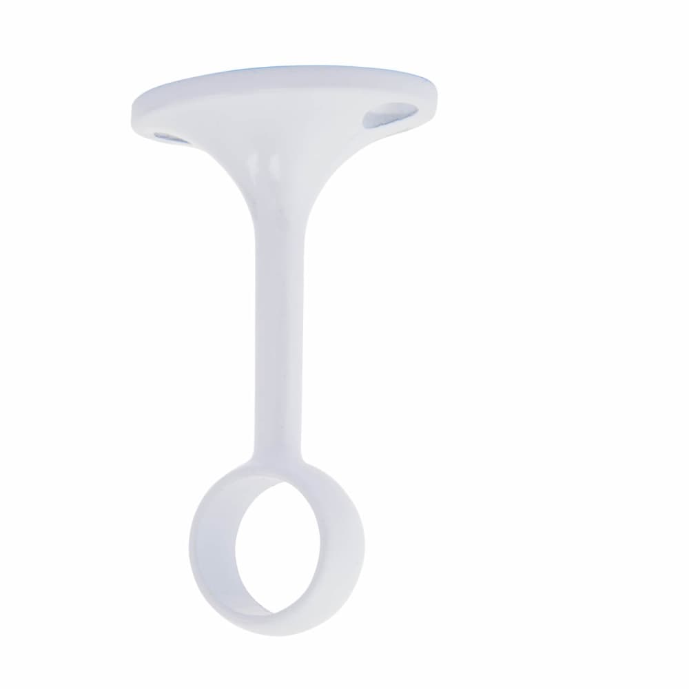 Rothley 19mm Hanging Rail Centre Bracket - White
