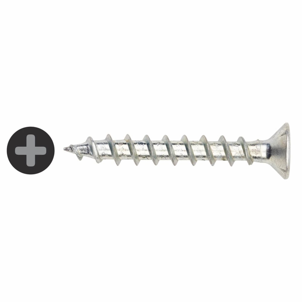 Unreinforced Window Frame Screws 4.3 x 35mm | IronmongeryDirect | Same ...