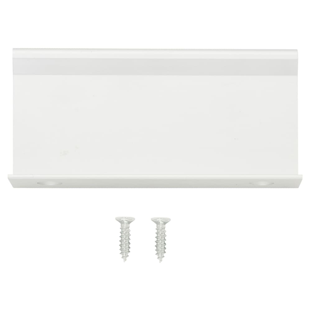 Touchpoint Serva Lipped Edge Cabinet Pull Handle - 64mm Centres - Brushed Aluminium