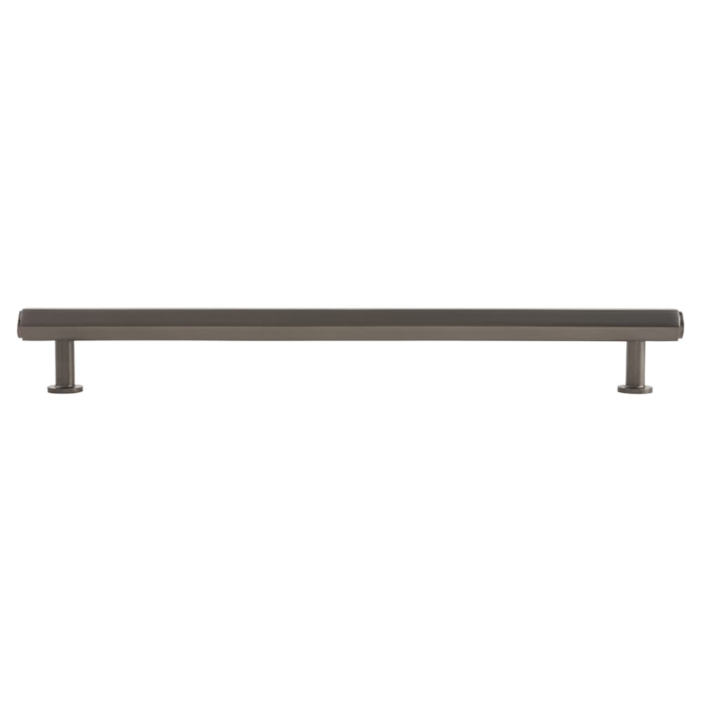 Alexander & Wilks Vesper Hex 14mm T-Bar Cabinet Pull Handle - 224mm Centres - Dark Bronze