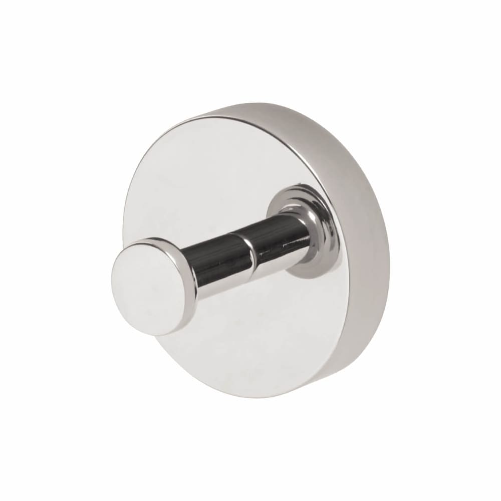 Croydex Romsey Single Robe Hook - 53 x 37mm - Polished Chrome