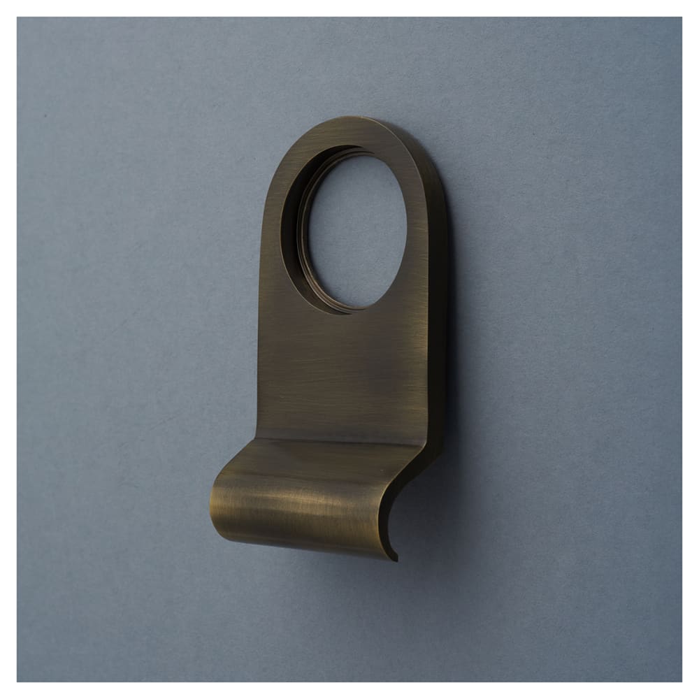 Heritage Brass by M Marcus Rim Cylinder Pull - 84 x 45mm - Antique Brass