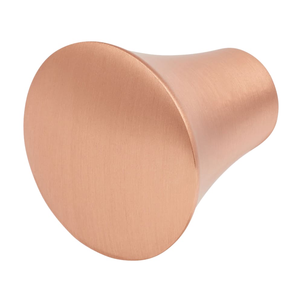 Crofts & Assinder Malvern Round Cabinet Knob - 30mm Diameter - Brushed Copper