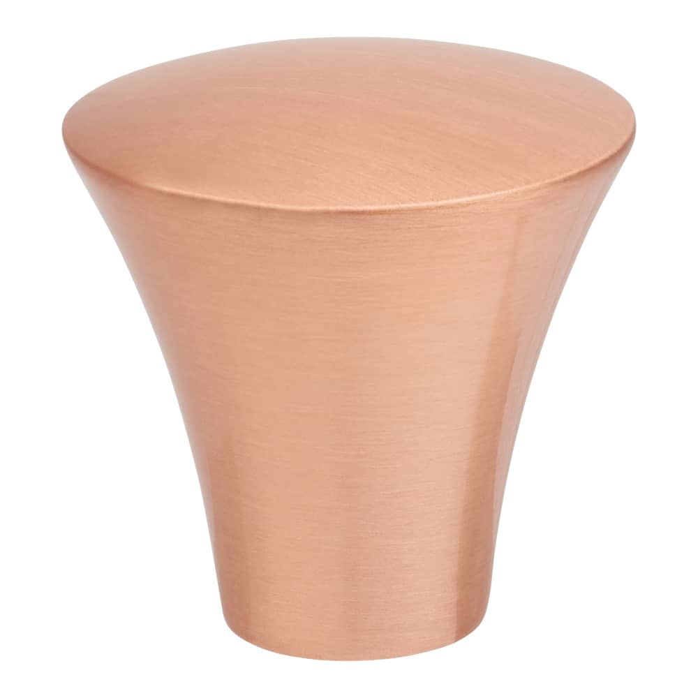 Crofts & Assinder Malvern Round Cabinet Knob - 30mm Diameter - Brushed Copper