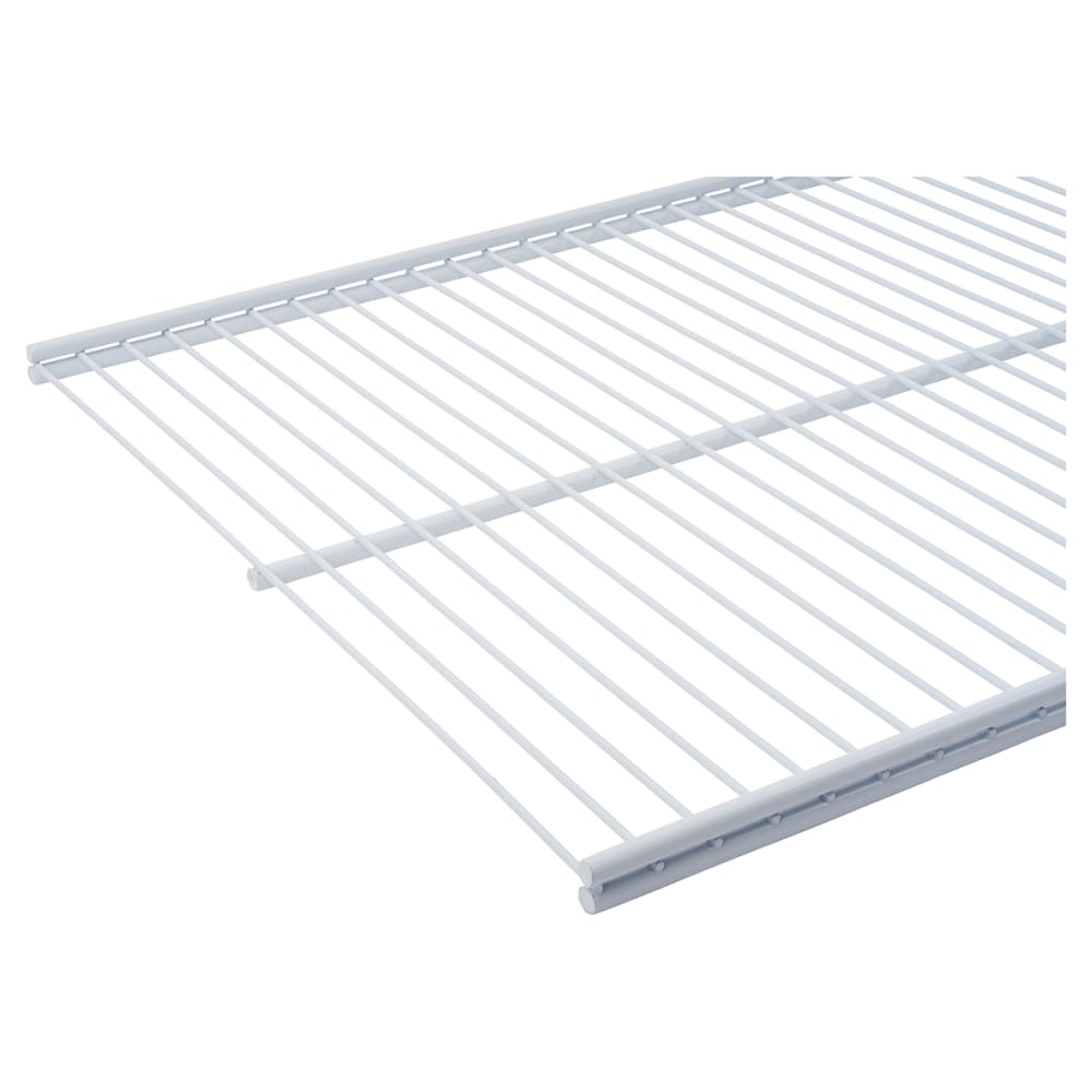 Altro Top Track System - Ventilated Shelf - 600 x 300mm - White 