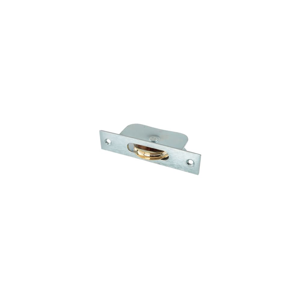 Altro Square Axle Sash Window Pulley - 44mm Brass Wheel - Galvanised 