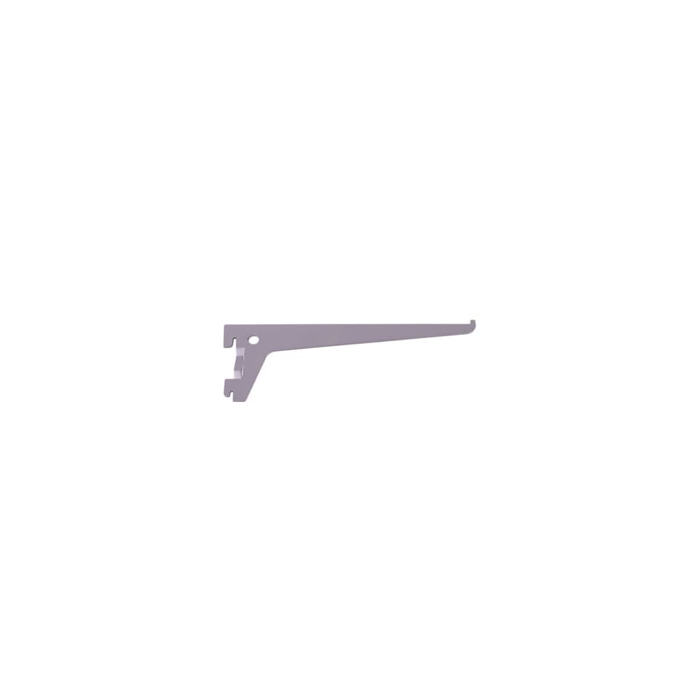 Altro Single Slot Shelf Bracket - 200mm Length - Silver