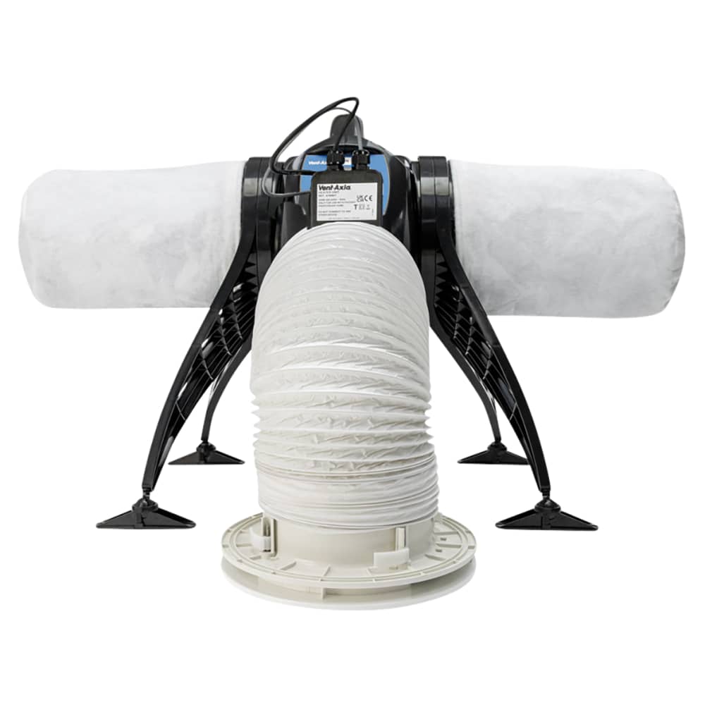 Vent Axia Lo-Carbon PureAir Home Positive Input Ventilation Unit with Heater 
