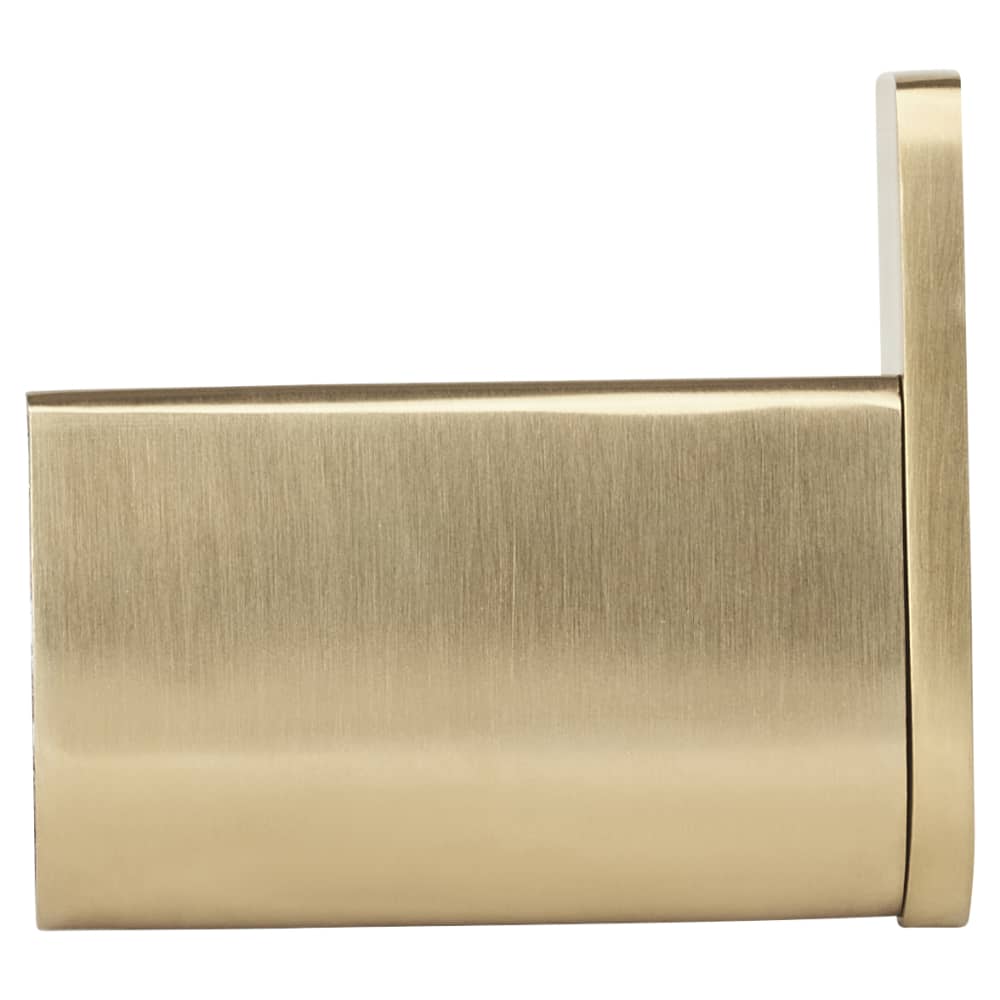 Altro Designer Robe Hook - 65 x 60 x 26mm - PVD Satin Brass ...