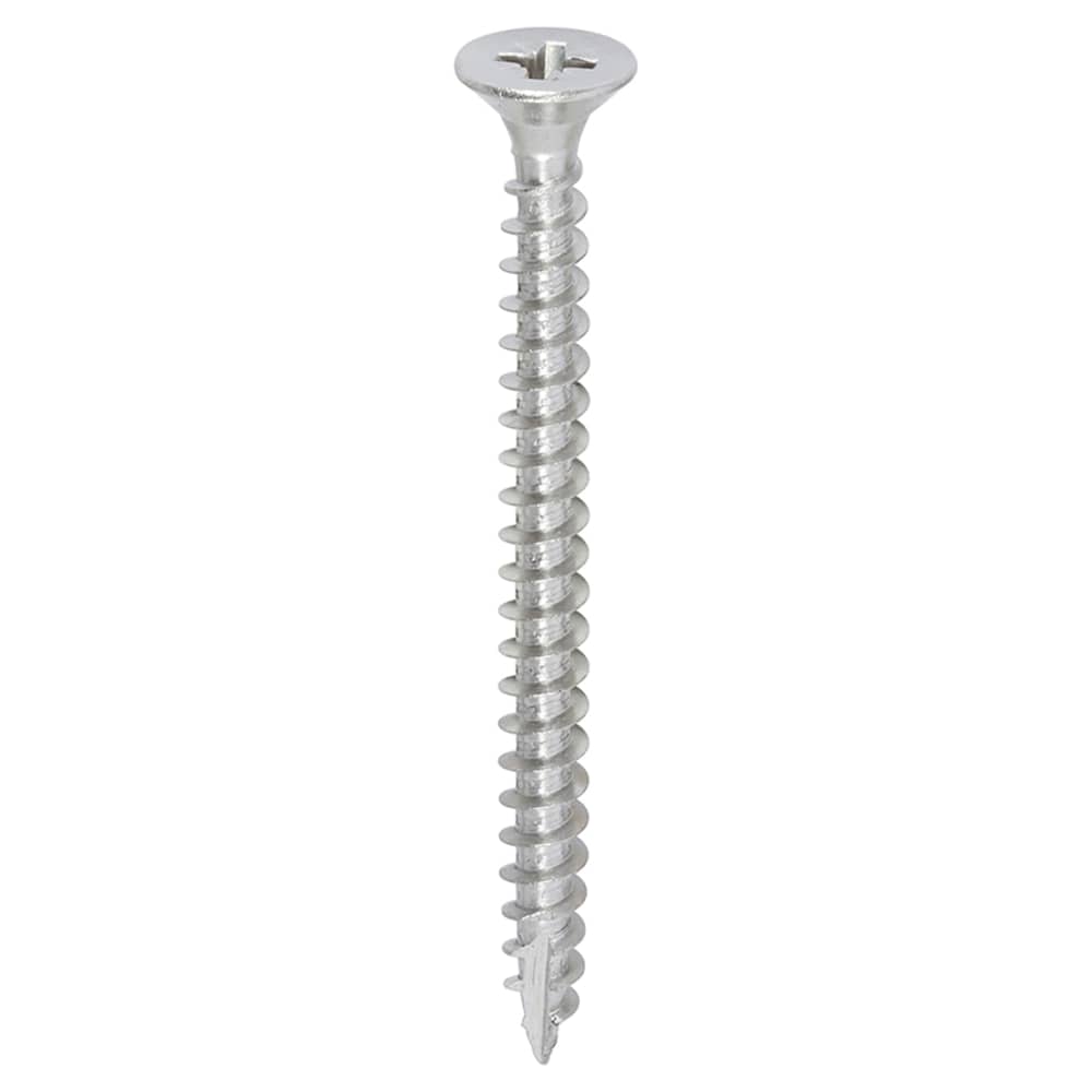 TIMCO Classic Pozi Countersunk Wood Screws - 5.0 x 60mm - A2 Stainless Steel - Pack of 200