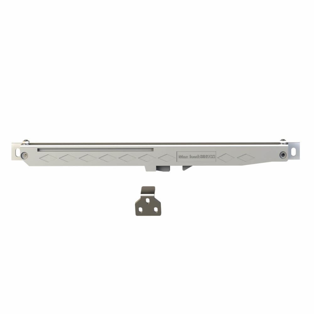 Barrierslide Barn Strap Sliding Door Gear Kit - 2000mm Track - 150kg Max Door - Stainless Steel