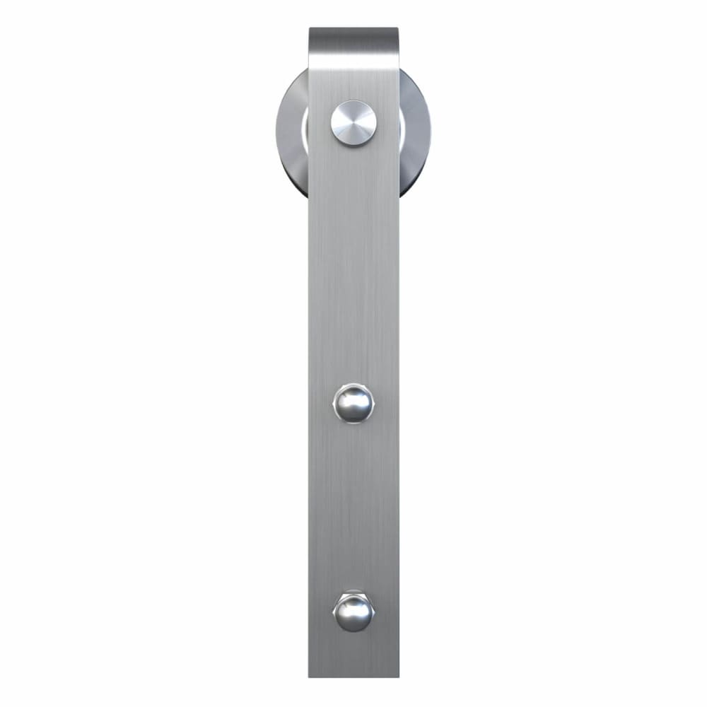 Barrierslide Barn Strap Sliding Door Gear Kit - 2000mm Track - 150kg Max Door - Stainless Steel
