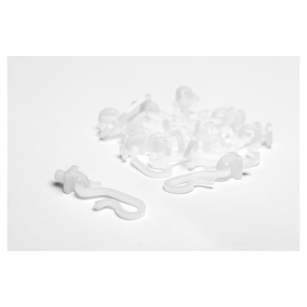 Croydex Shower Rail - Straight - Professional Profile - 800-1830mm Length - White