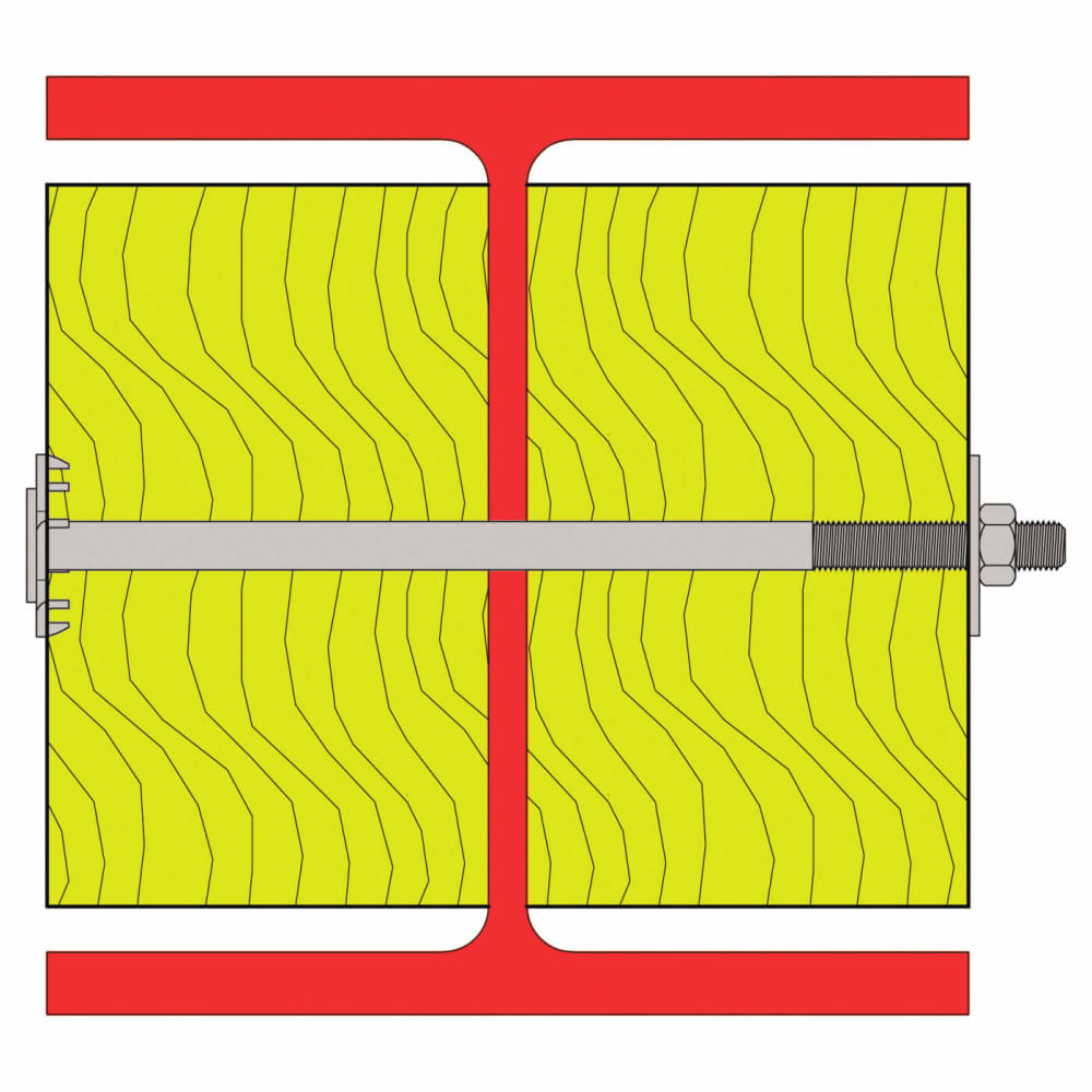 Joyner Bolt - M12 x 125mm - Pack of 10