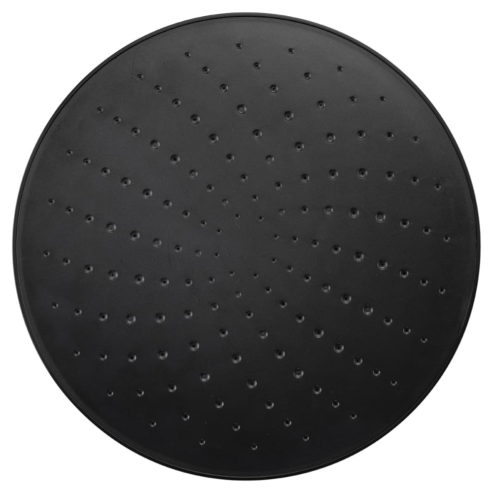 Croydex Presion Single Spray Shower Head - Matt Black