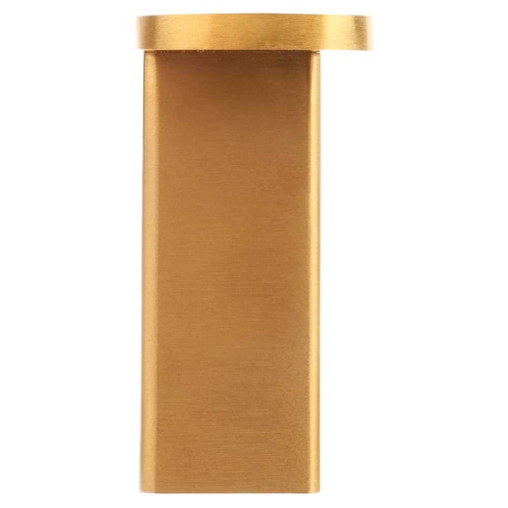 Altro Designer Double Robe Hook - 70 x 65 x 33mm - PVD Satin Brass ...
