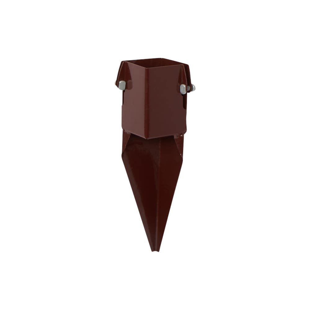 TIMCO Drive In Repair Spike - Bolt Secure - 100 x 100 x 450mm - Oxide Red