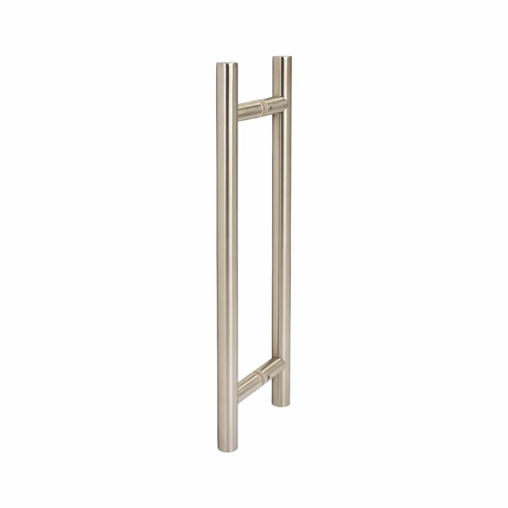 Altro 25mm T-Bar Door Pull Handle - Back to Back - 305mm Centres - Satin Stainless Steel