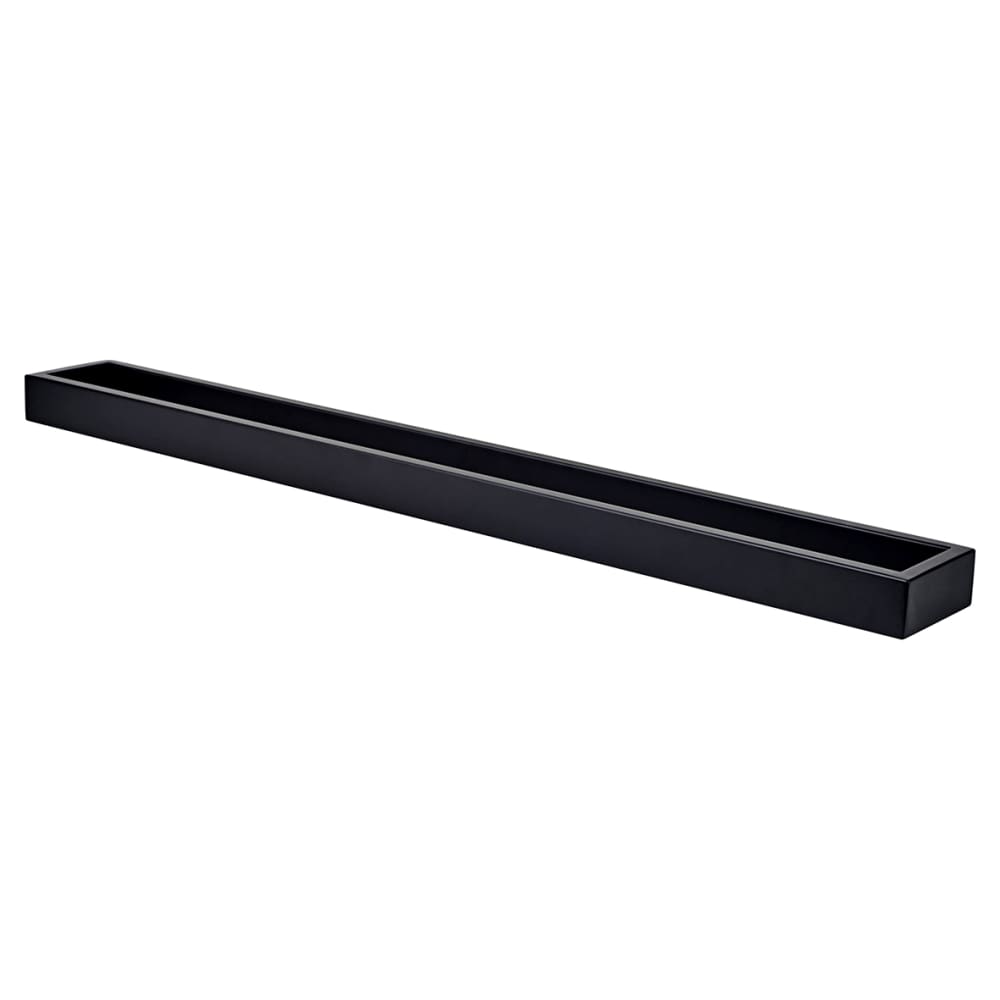 Altro Contemporary Square Towel Rail - 600 x 70 x 30mm - Matt Black