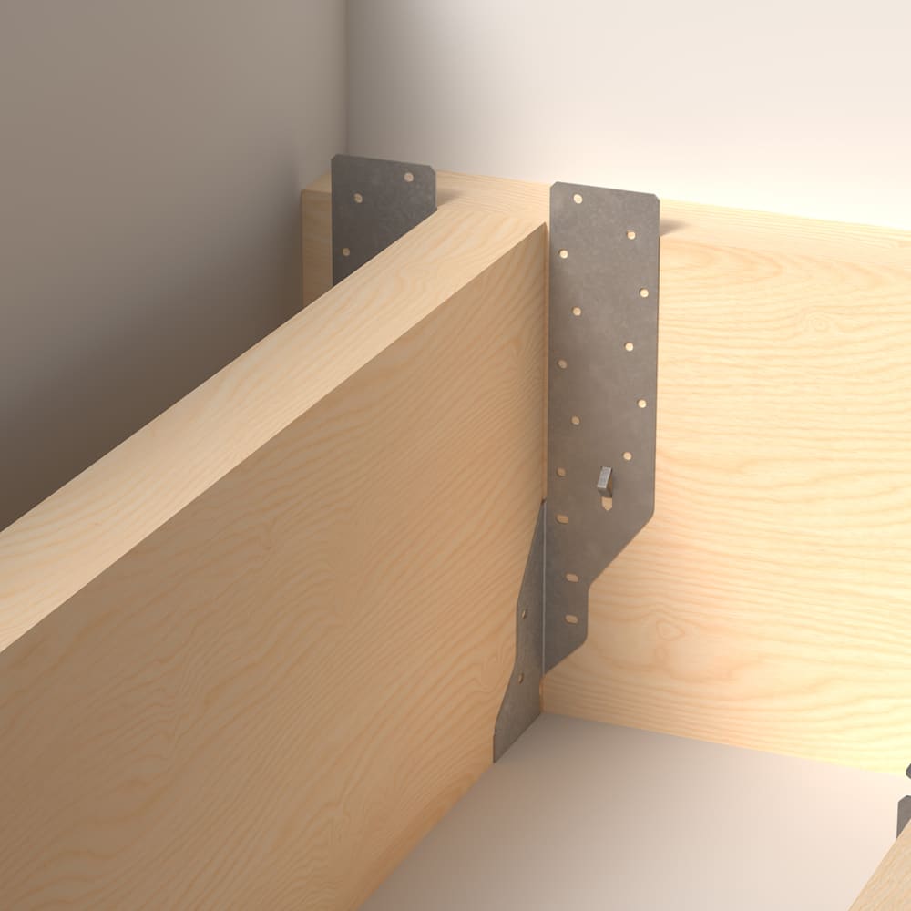 Simpson Strong Tie Joist Hanger - Adjustable Height Strap - Long Leg - 91mm Width