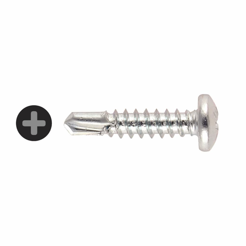 TIMCO Phillips Pan Head Self-Drilling Screws - 3.5 x 25mm - Pack of 1000