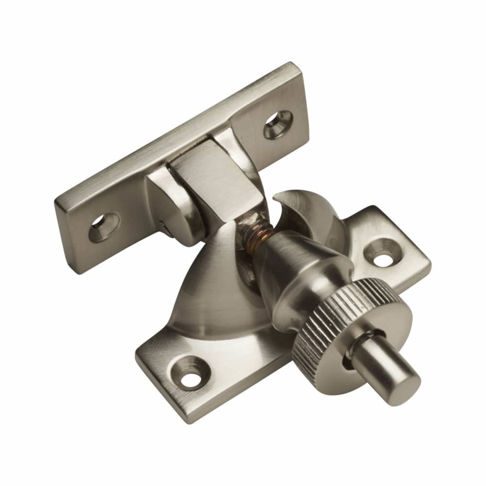 Altro Brighton Screw Pattern Sash Fastener - 58 x 22mm - Satin Nickel