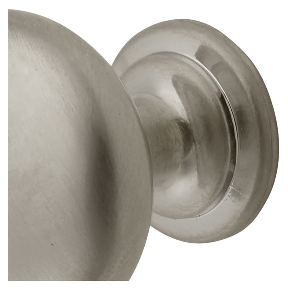 Touchpoint Domed Round Cabinet Knob - 28mm Diameter - Satin Chrome